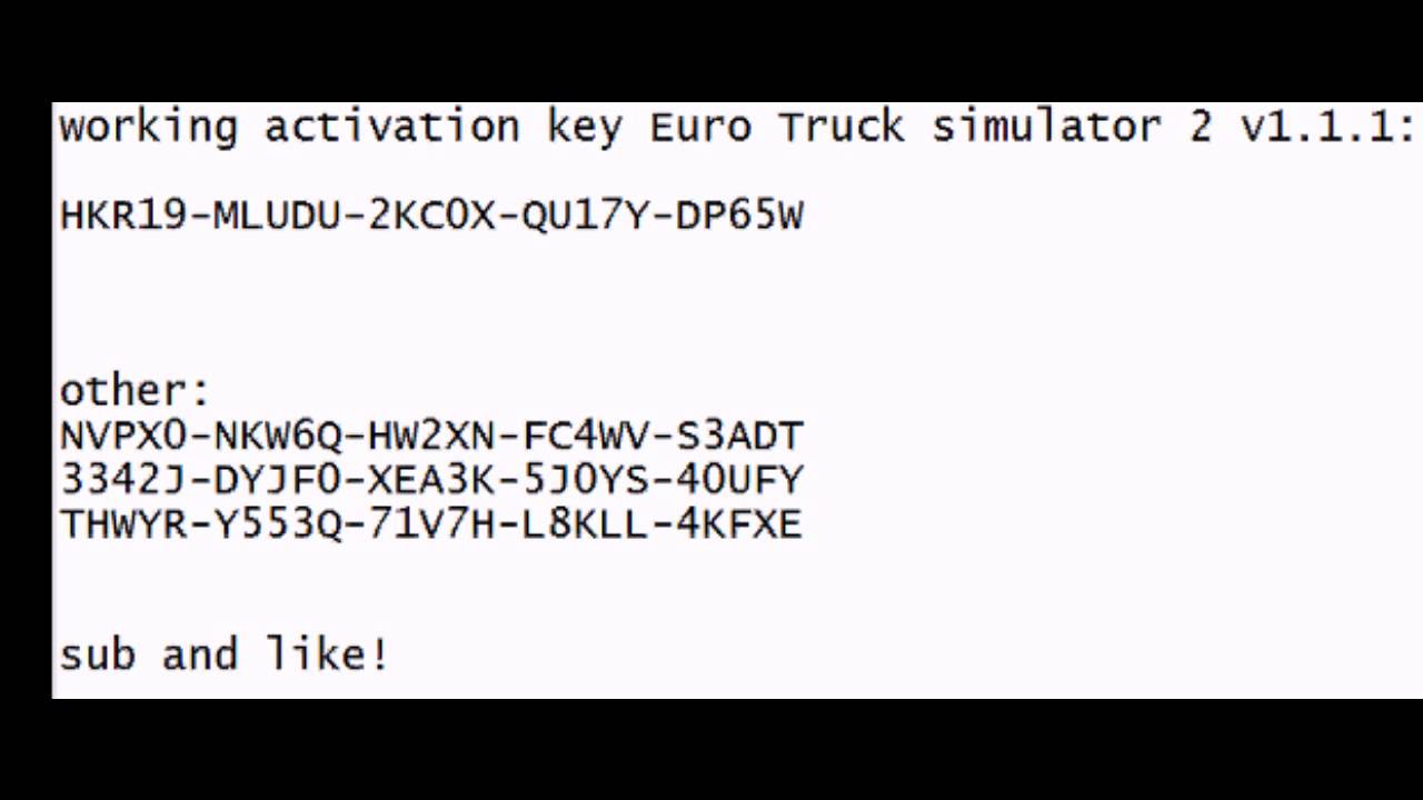 Serial Key For Ets 2