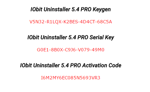 Iobit Uninstaller 5.2 Pro Serial Key