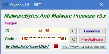 Malwarebytes Serial Key Id 2016